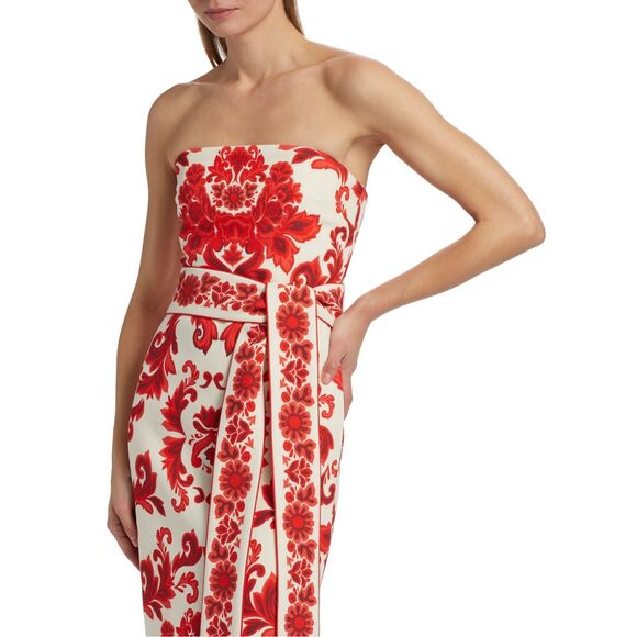 NWT Cara Cara Newcastle Stretch Crepe Maxi Dress Size US0 $695 - Picture 4 of 12